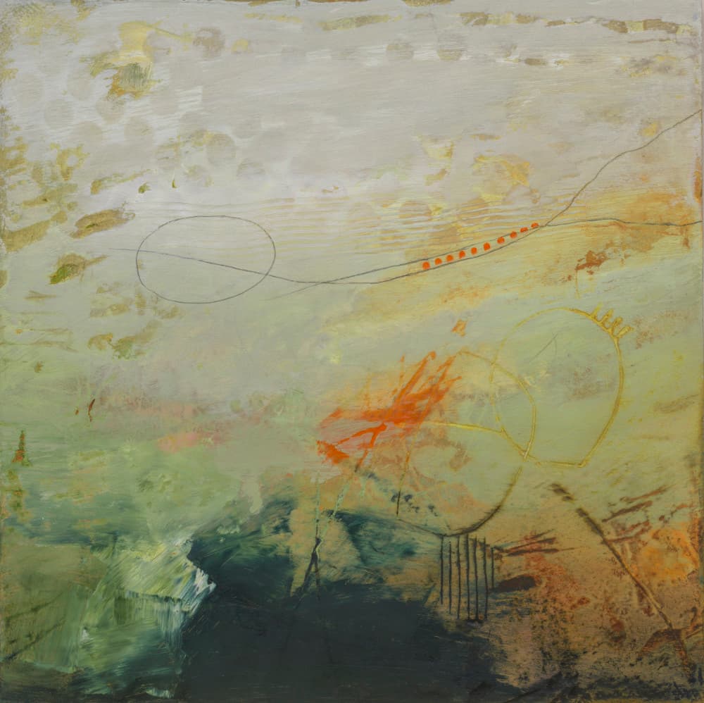 Abstraction, Sunshine coast, British Columbia Artist, Action expressionism, mixed media, nature