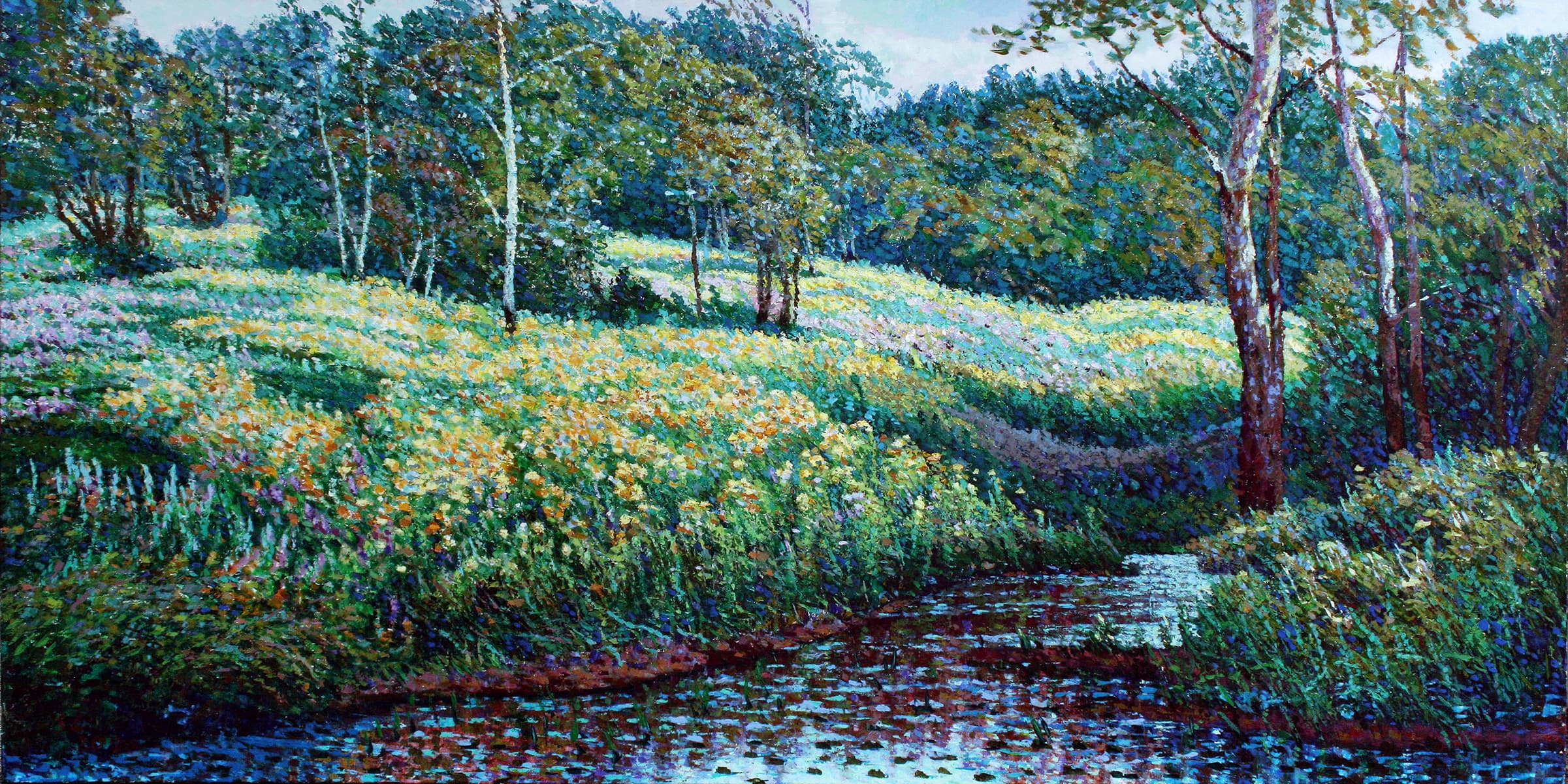 Ontario, Impressionism, Szechuan, landscape, vivid