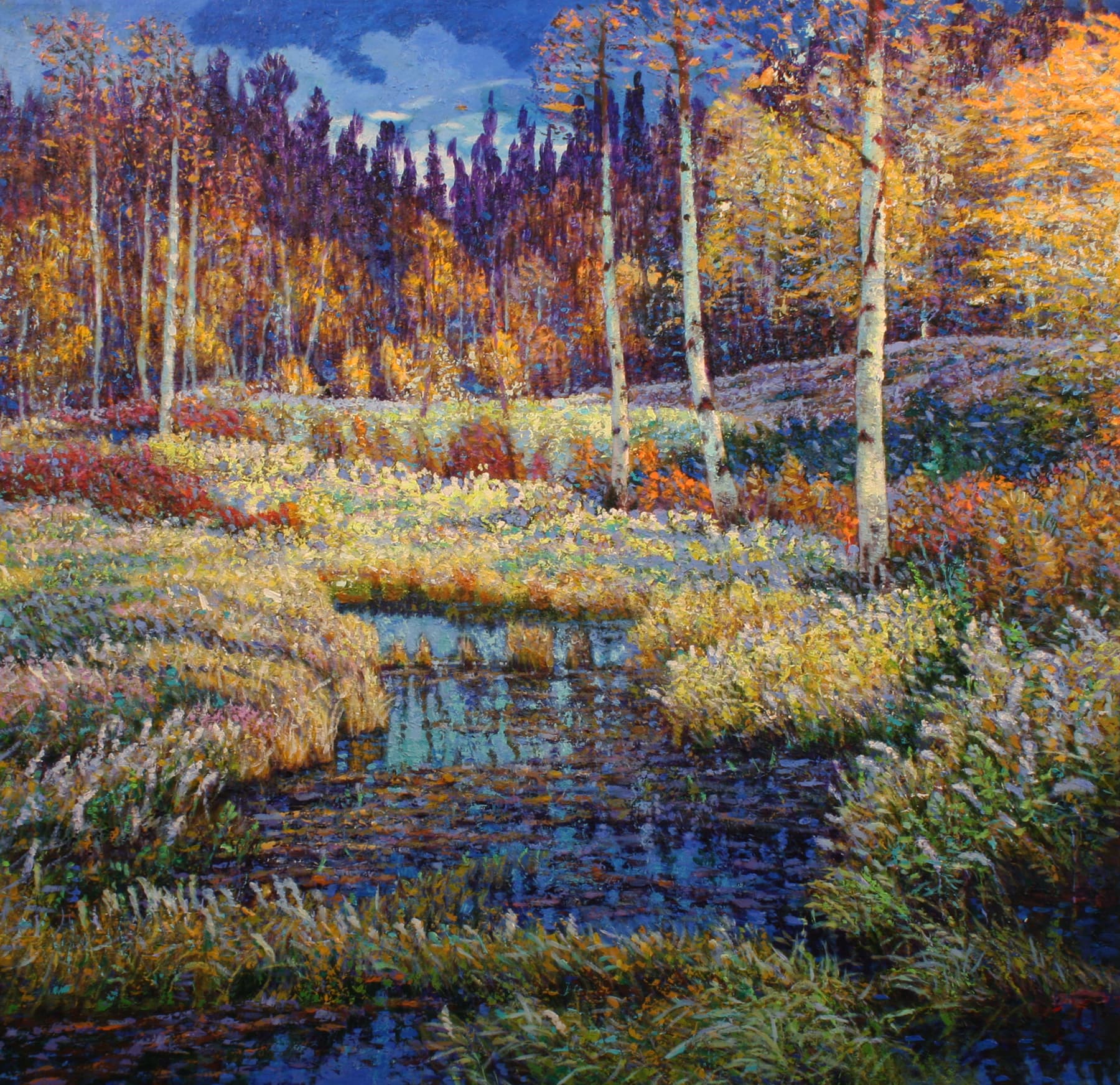 impressionistic, landscape, Ontario