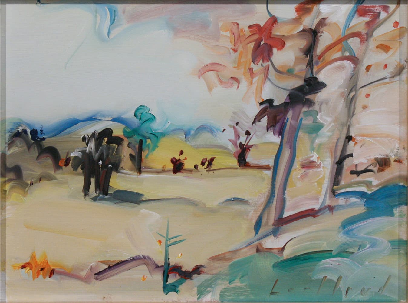 Regina Five, Saskatchewan, Alberta, Modern art, contemporary art gallery, lake, pathway, Ottawa, sailing, forest interior, trees, wash