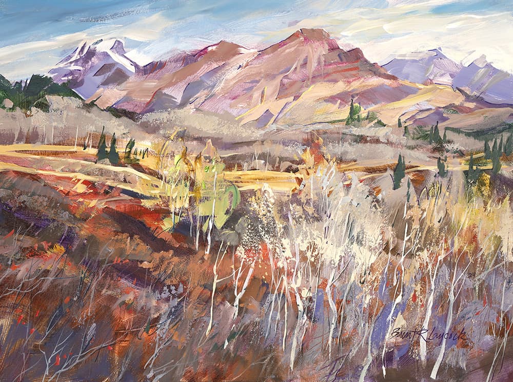 pastel colors, mountain, river, rocky mountains, landscape, moving, Banff