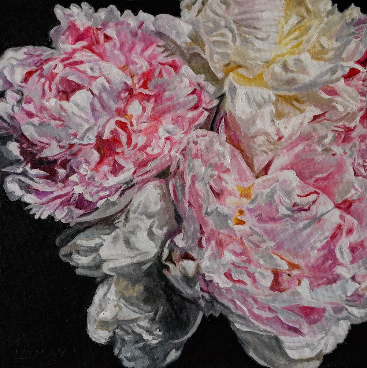 flowers, realism, Canadian art, renaissance, contemporary art, Alberta artist
