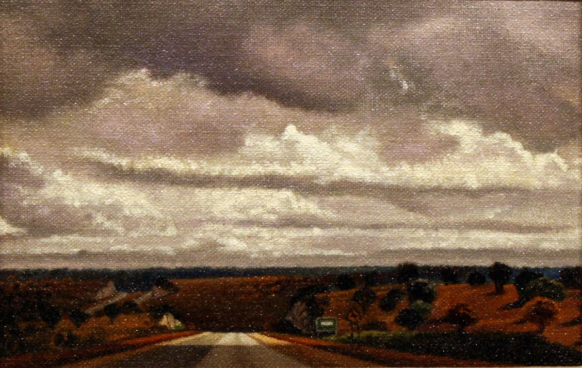 road trip, snow birding, landscape, cloud, road, moody