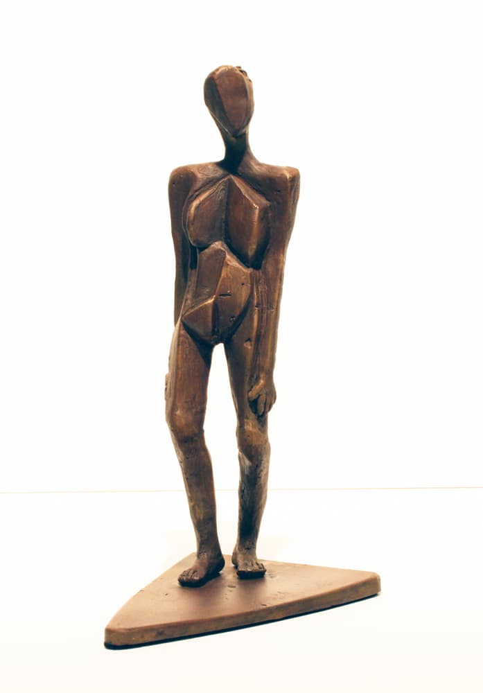 bronze, figure, Henry Moore, Giacometti, walking, one-of-a-kind