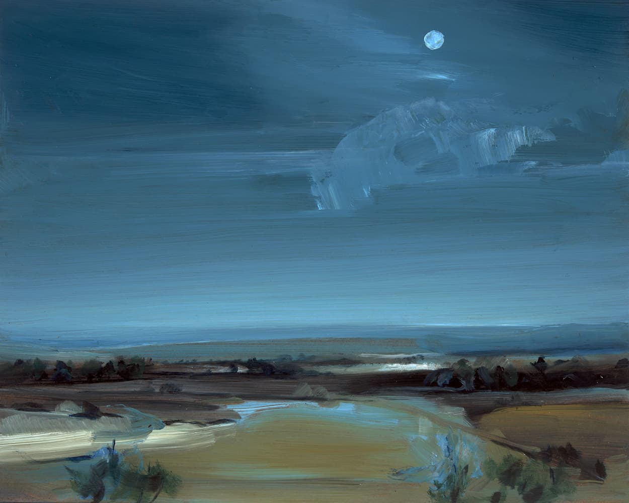 dramatic, landscape, painterly, bold, oil, landscape, stark, abstraction, Ontario, United Kingdom, bold, dark skies, winter, moody