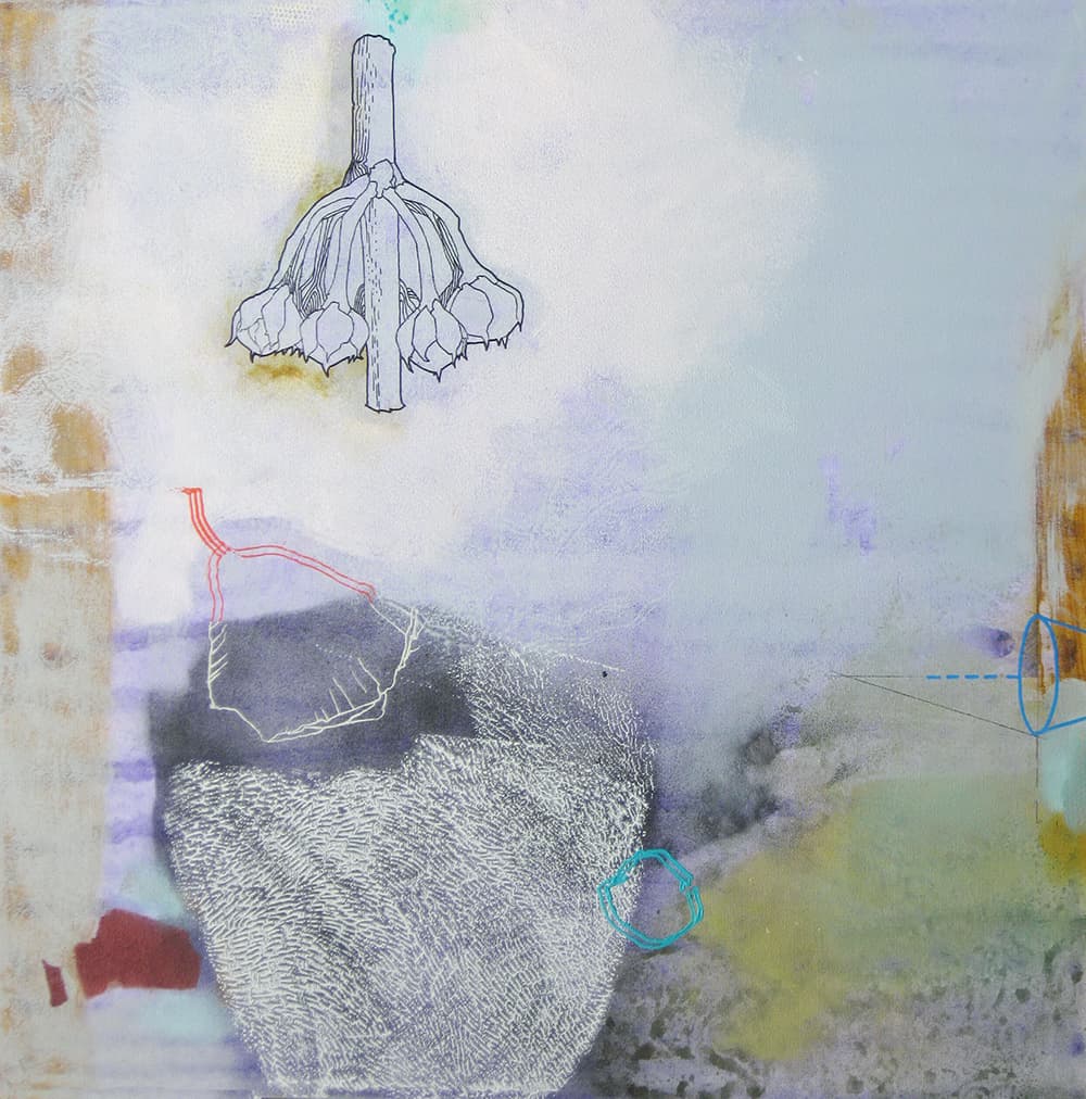 Abstract, Vancouver, pods, Canadian art, contemporary, pastel