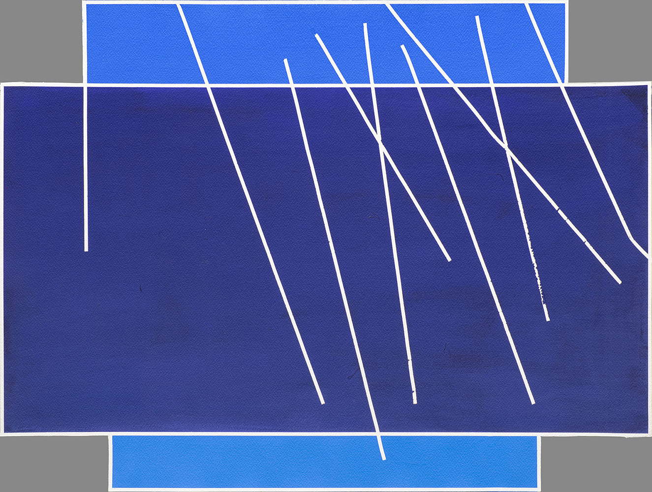 abstraction, Regina five, Canadian art, Contemporary art, Emma Lake, non-representation art, blue