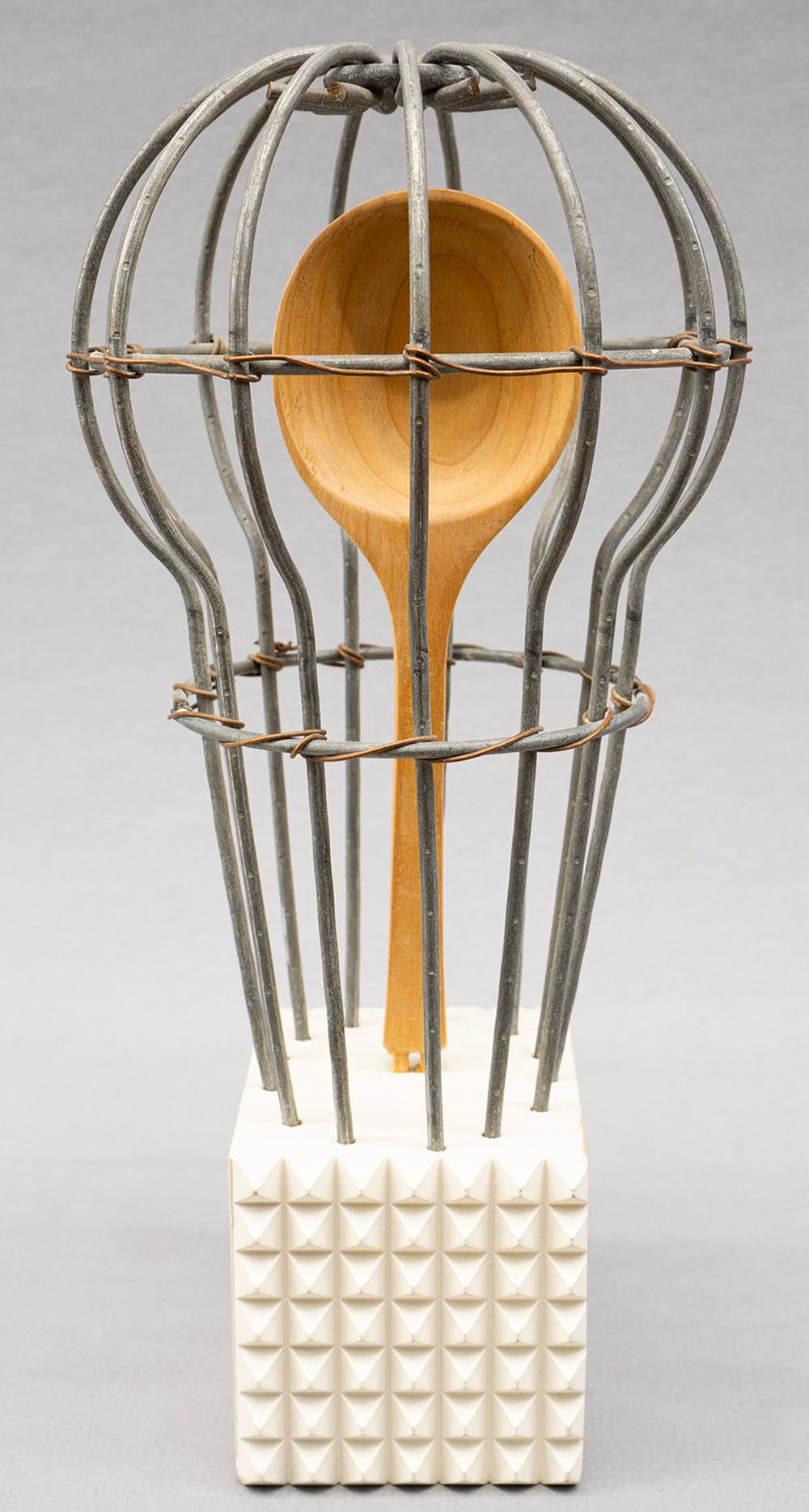 sculpture, kitchen utensils, folk art, contemporary art, whimsical