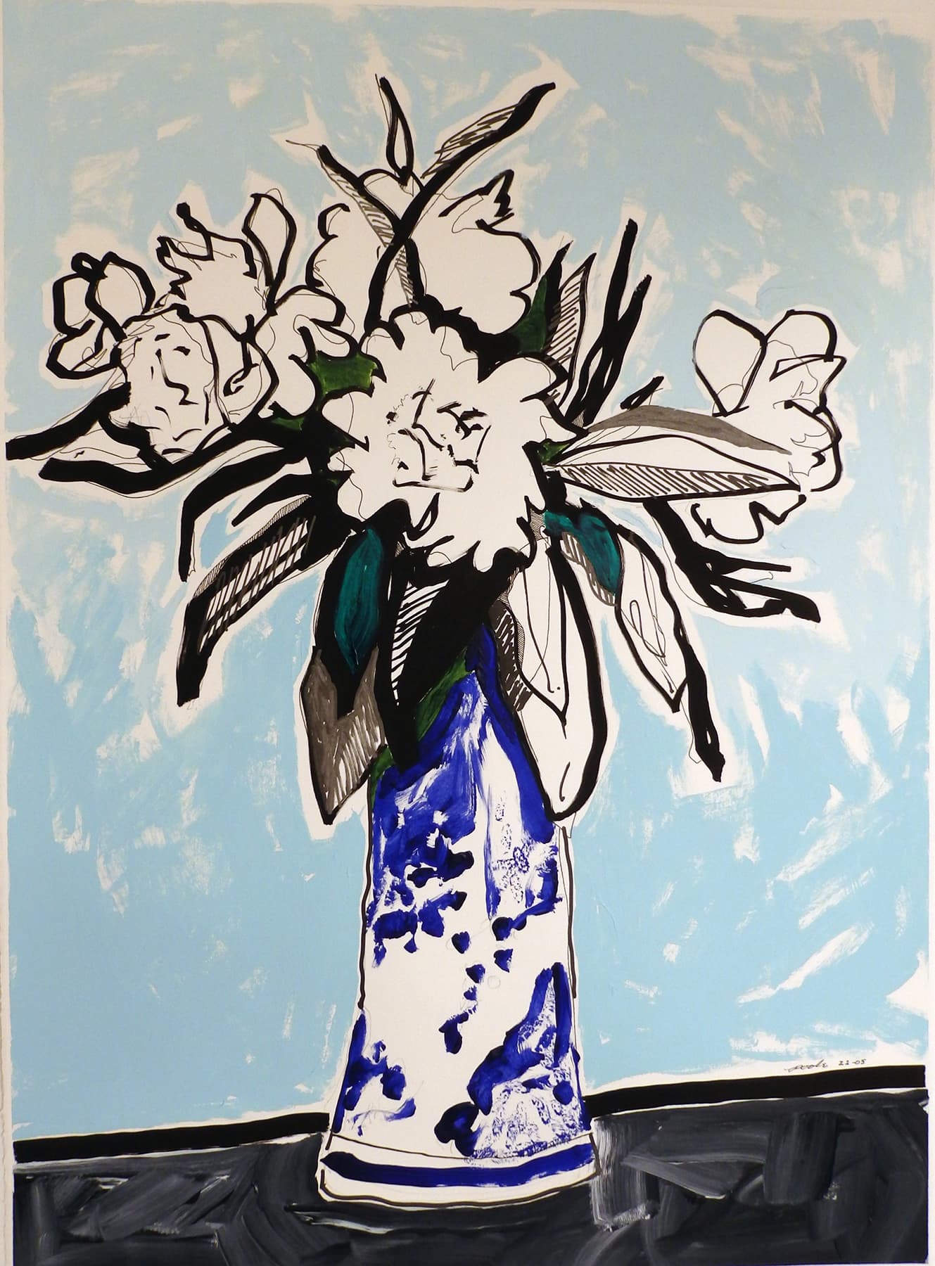 bouquet, white flowers, French influence