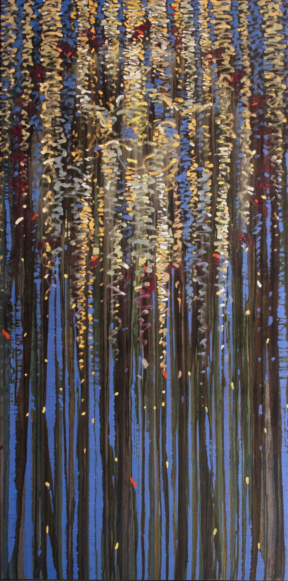 mayfly, emergence, moon, reflection, drips, Regina Five, abstraction, water