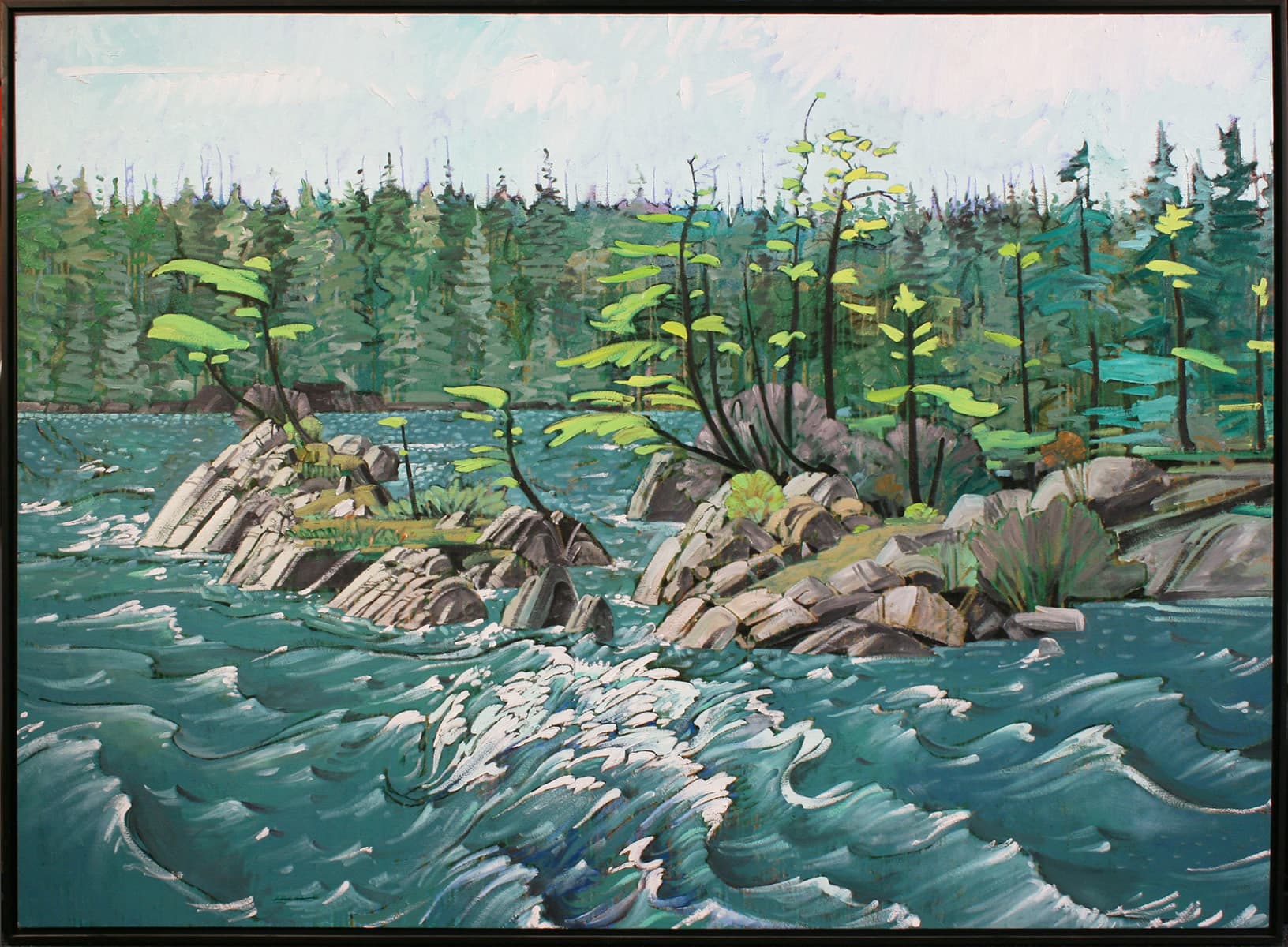 mayfly, emergence, moon, reflection, drips, Regina Five, abstraction, water