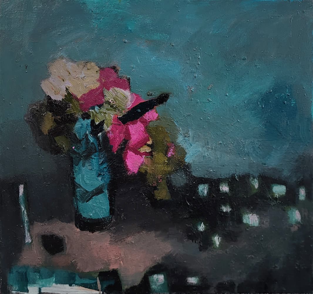 still life, impressionism, Canadian art, oil painting, floral, flowers, figure, figurative, landscape