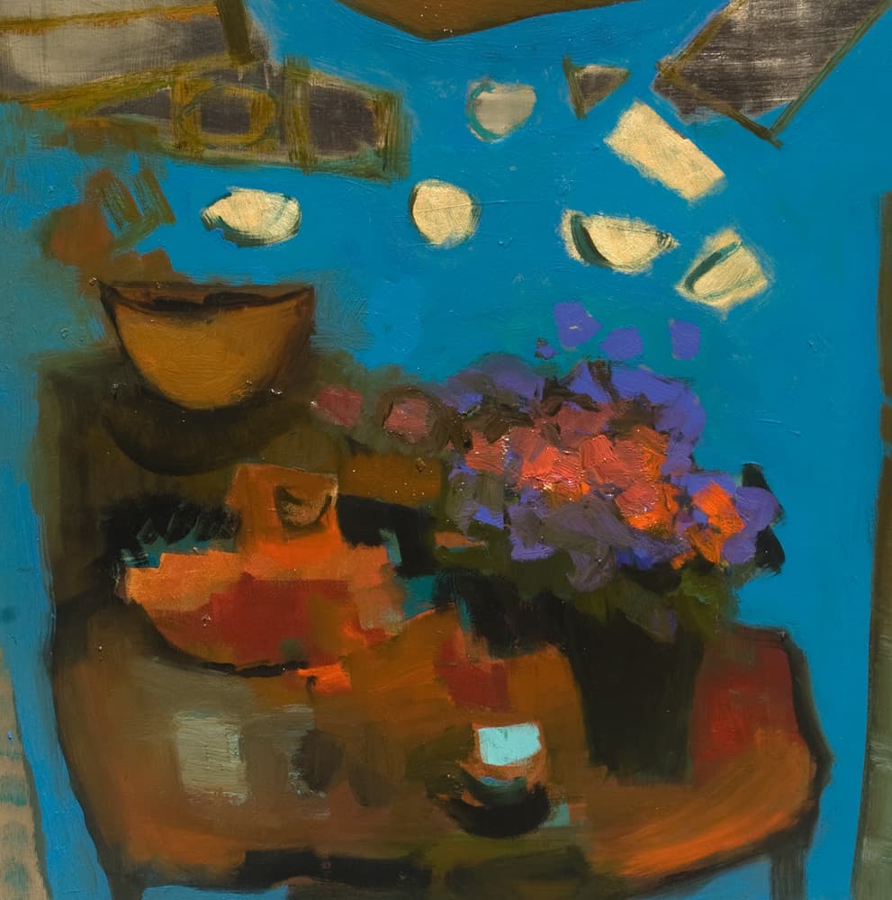 still life, impressionism, Canadian art, oil painting, floral, flowers, figure, figurative, landscape