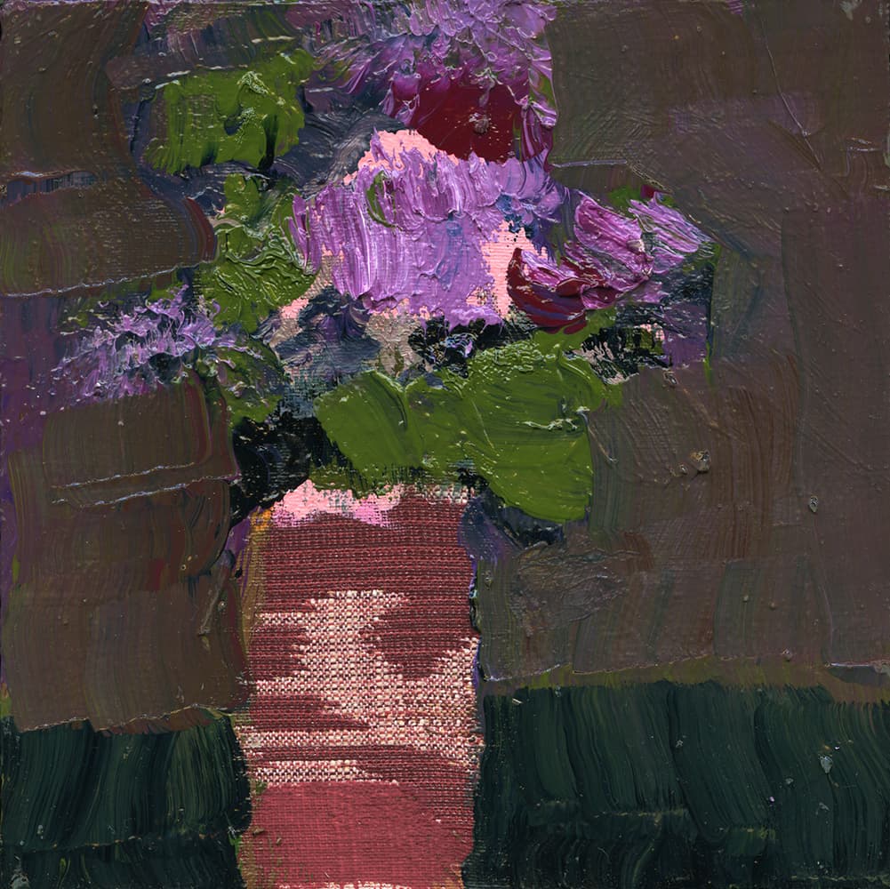 still life, impressionism, Canadian art, oil painting, floral, flowers, figure, figurative, landscape, lilac