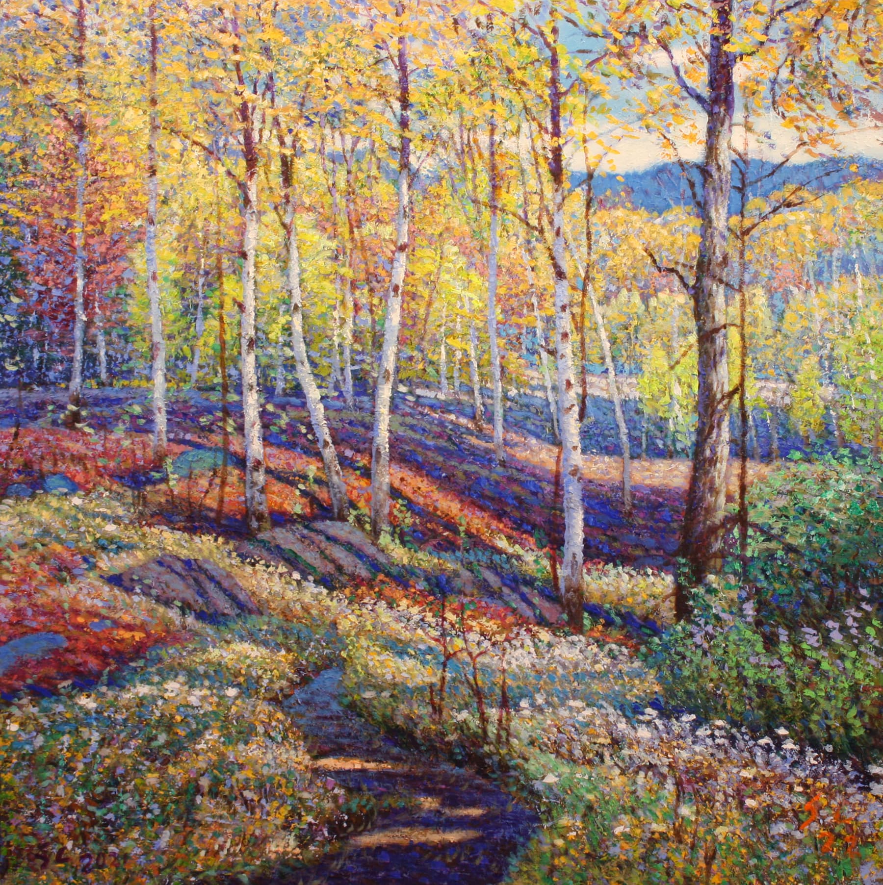 impressionistic, landscape, Ontario