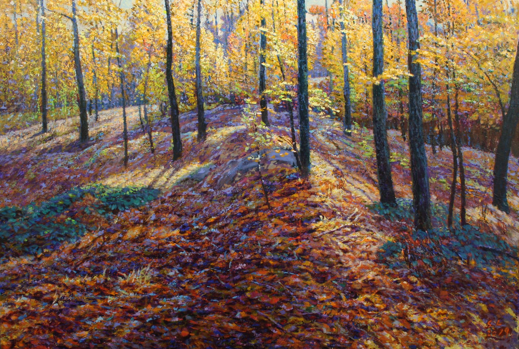 impressionistic, landscape, Ontario