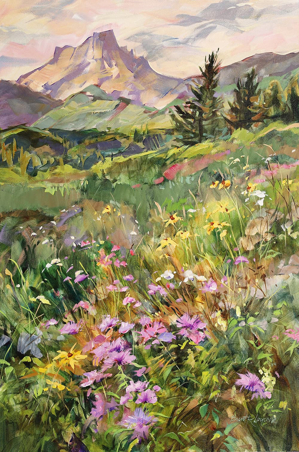 Lake louise, Banff, National Park, River, Kananaskis, mountains, alpine, flowers