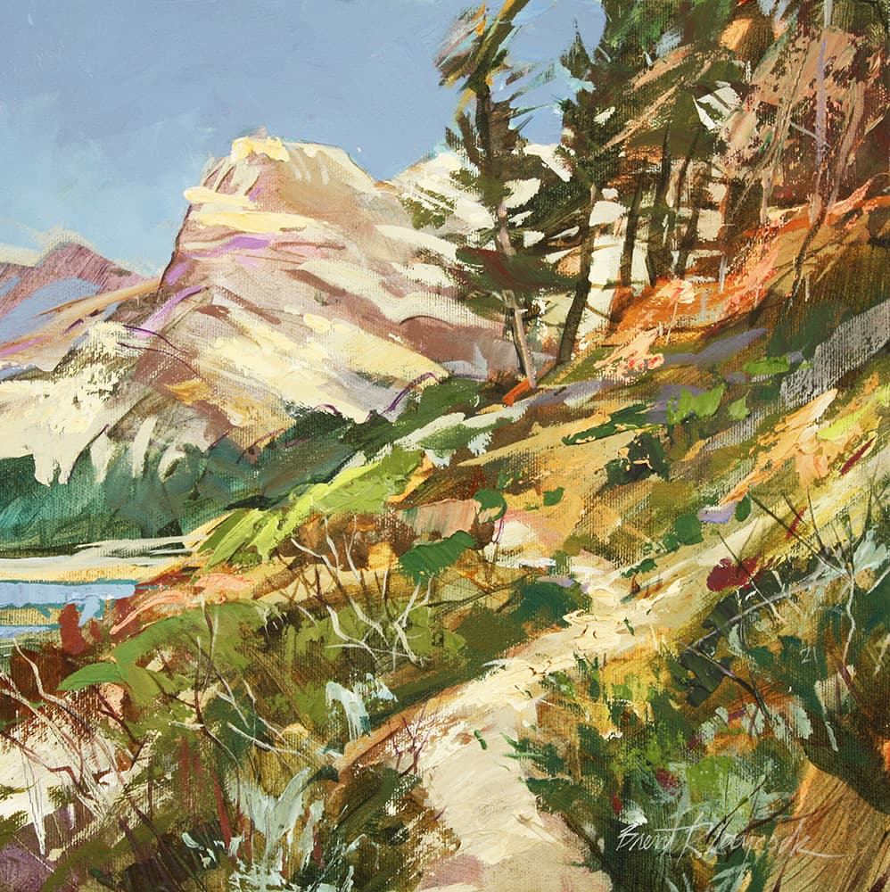 pastel colors, mountain, river, rocky mountains, landscape, moving, Waterton