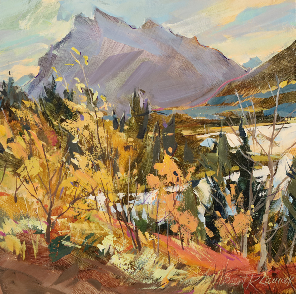 swamp, iconic, mountainous, Banff, National Park, beauty