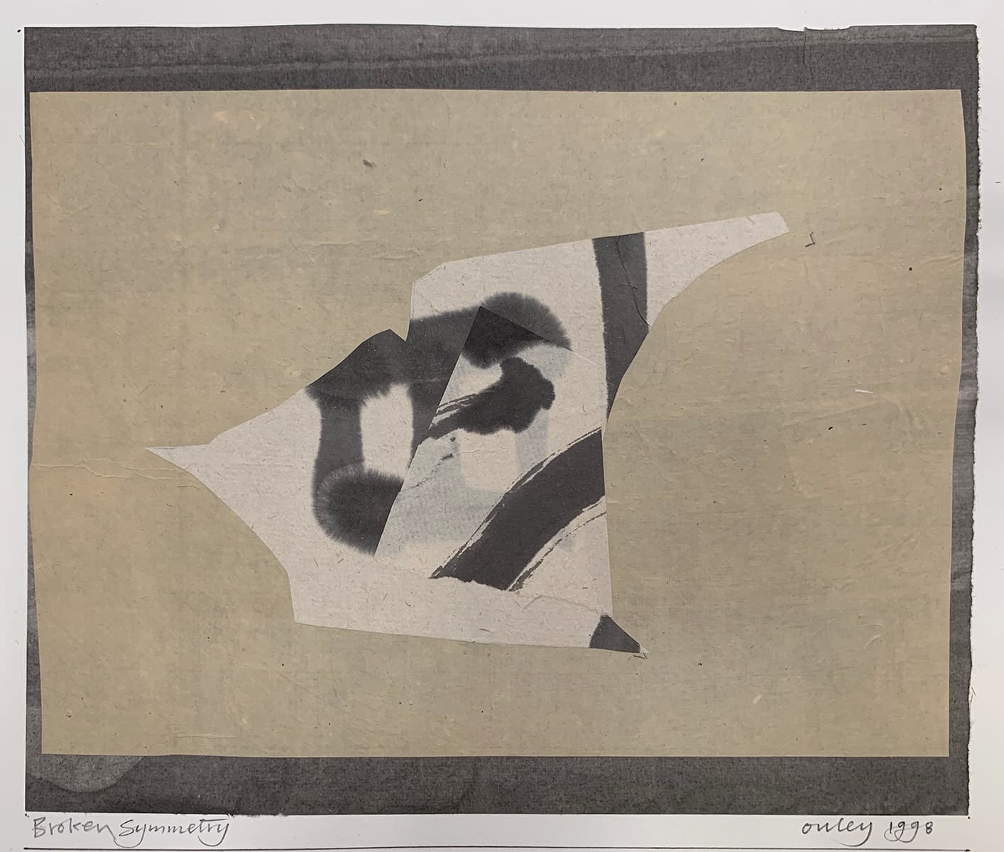 symmetry, bird, abstraction, collage