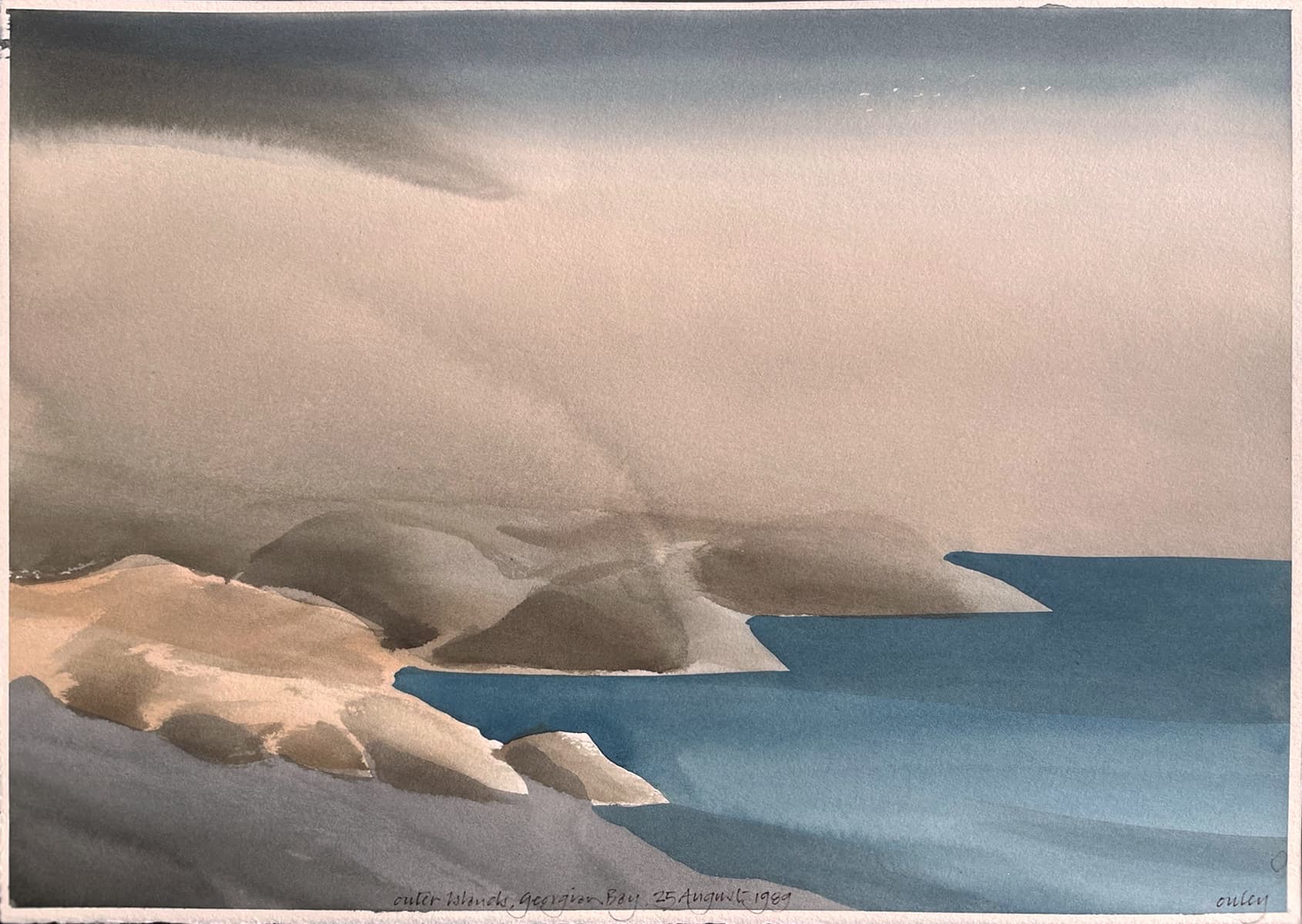 shoreline, bay, waterscape, landscape, blue