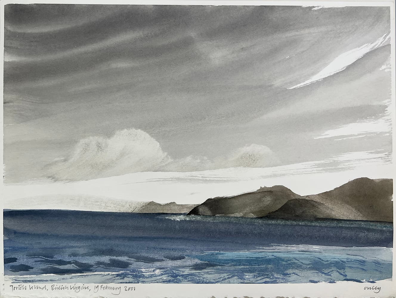 rocks, watercolor, British Columbia, Isle of Man, Canadian, islands, coastal, trees, inlet, water, solitude, Plein Air, Islands, Tropical