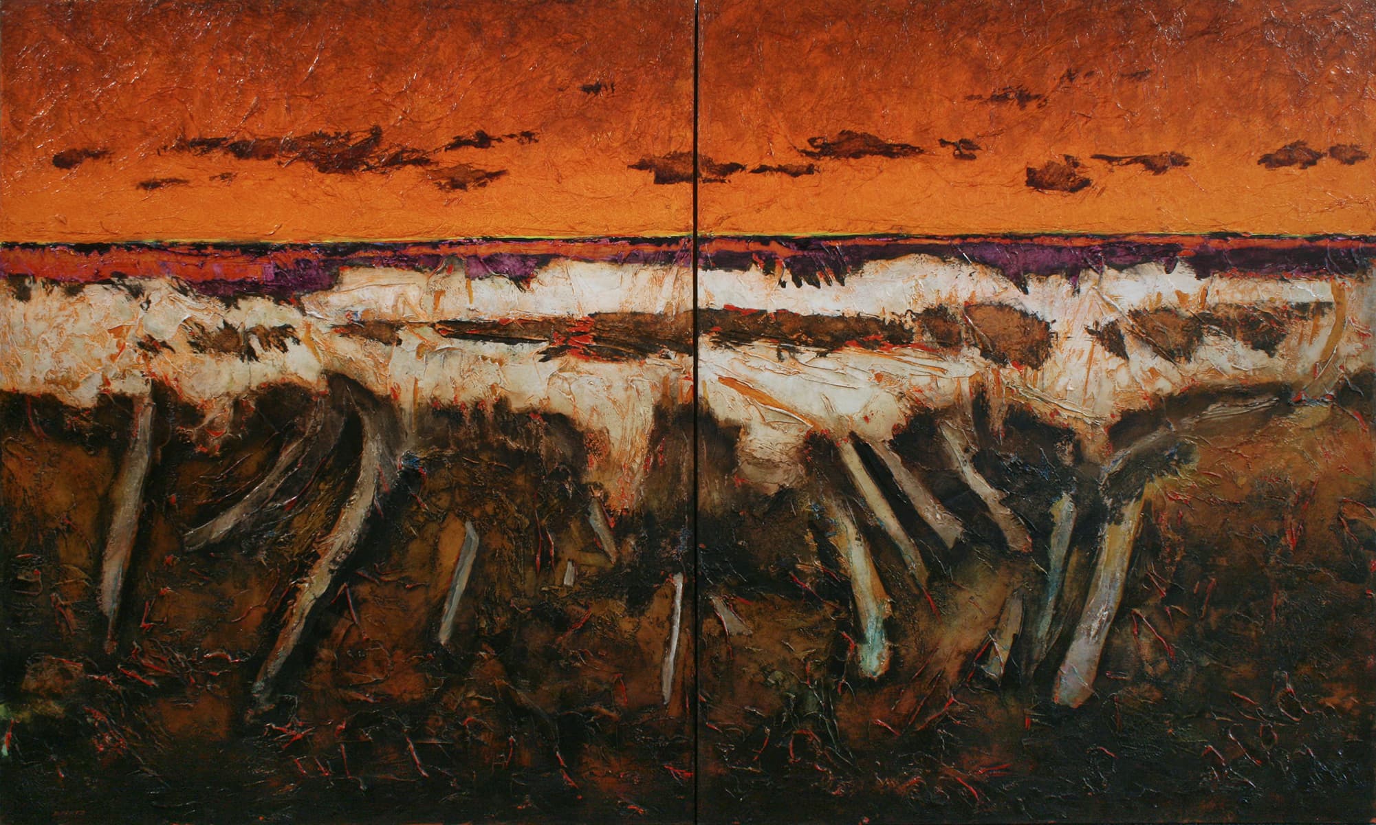 abstraction, abstract art, earthy, landscape, Nova Scotia artist
