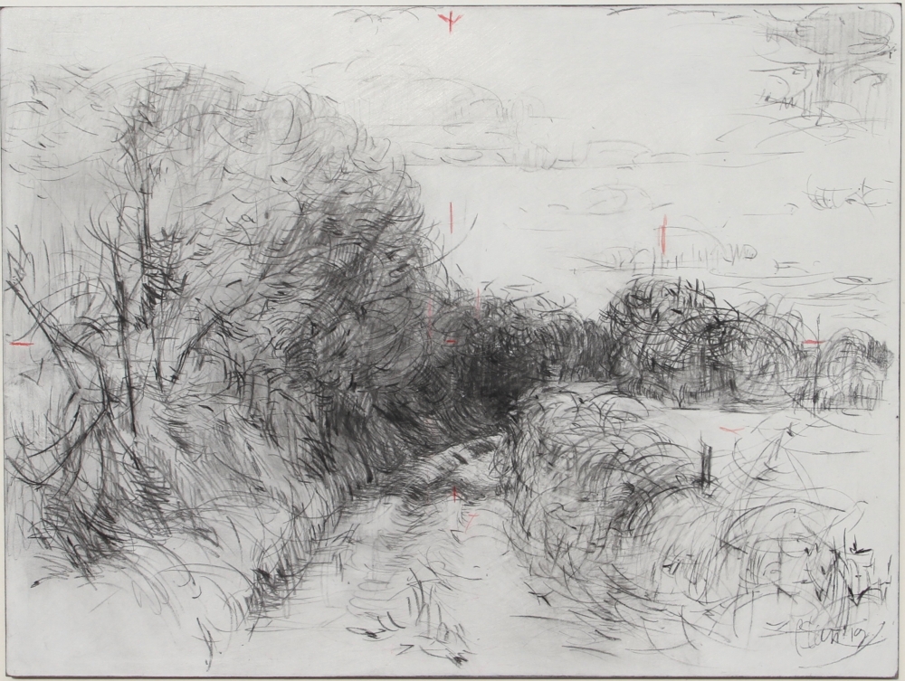 drawing, mark-making, road, countryside, England, exploring, path