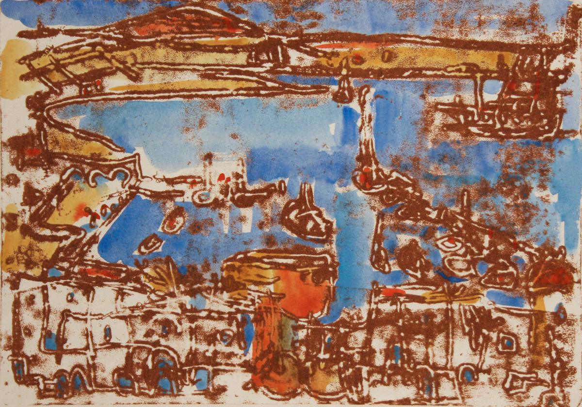 limner group, figurative, Greek mythology, myth, nude, City, travel, hand-colored, Greece, inlet, bay, travel, vacation