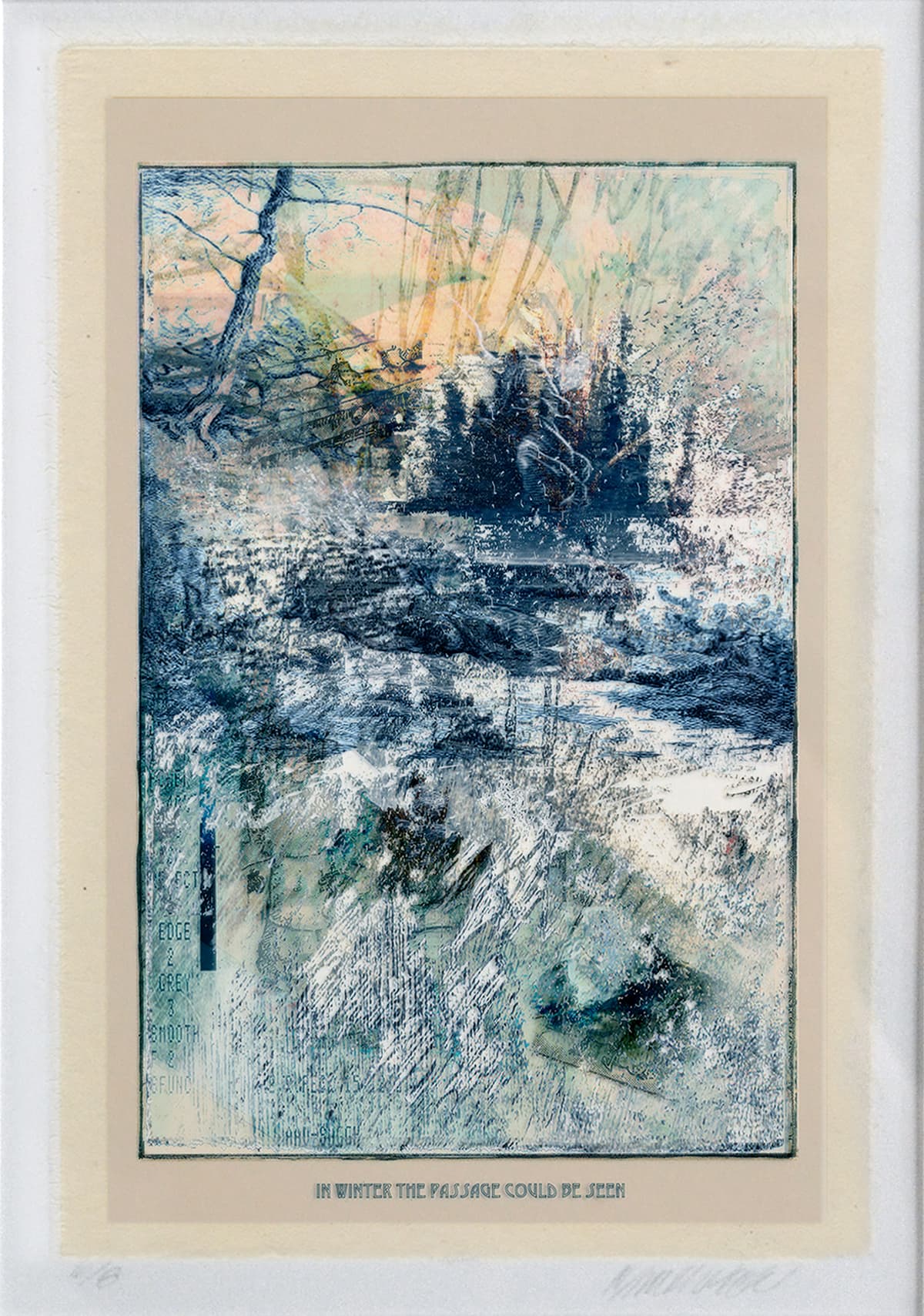 comic, folklore, mixed media, Edmonton, pastel, greys and blues