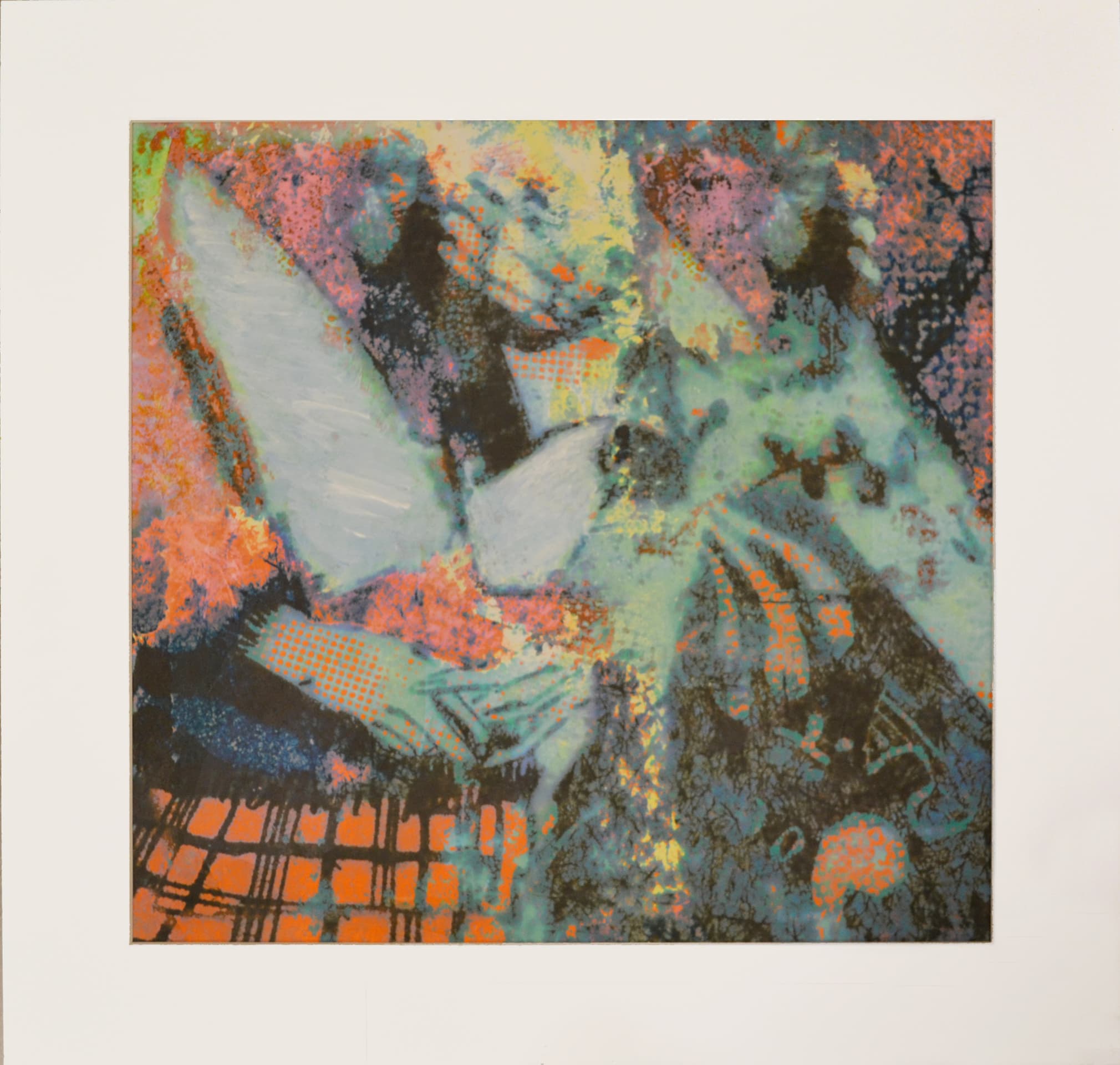 comic, folklore, mixed media, Edmonton, fire, printing , pixels, layered images