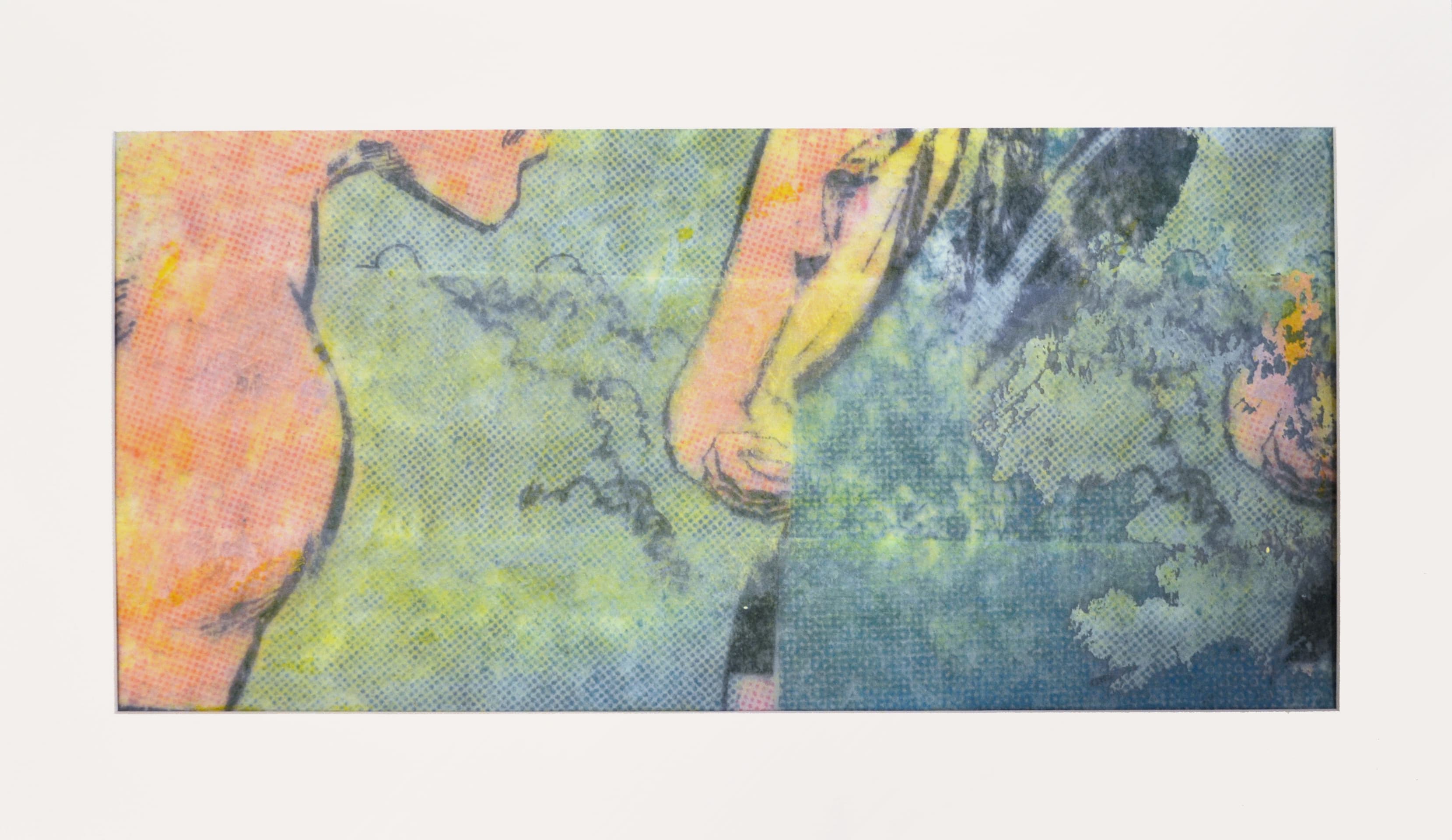 comic, folklore, mixed media, Edmonton, fire, printing, pastel, mixed media, forms