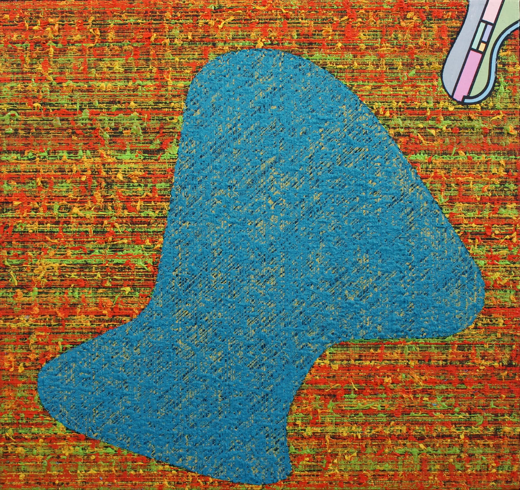 early work, Painters Eleven, abstract expressionist, mixed media, work on paper, influencer, Toronto, art critic, snap texture, central form