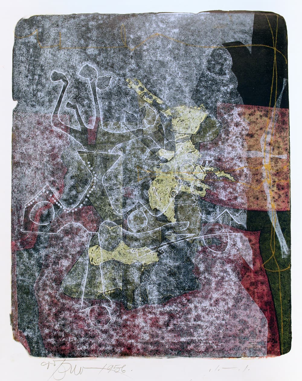 Action expressionism, Ontario artist, abstraction, Venice Bienanale, Toronto, Painters eleven, haze, SAP, layered, ghost