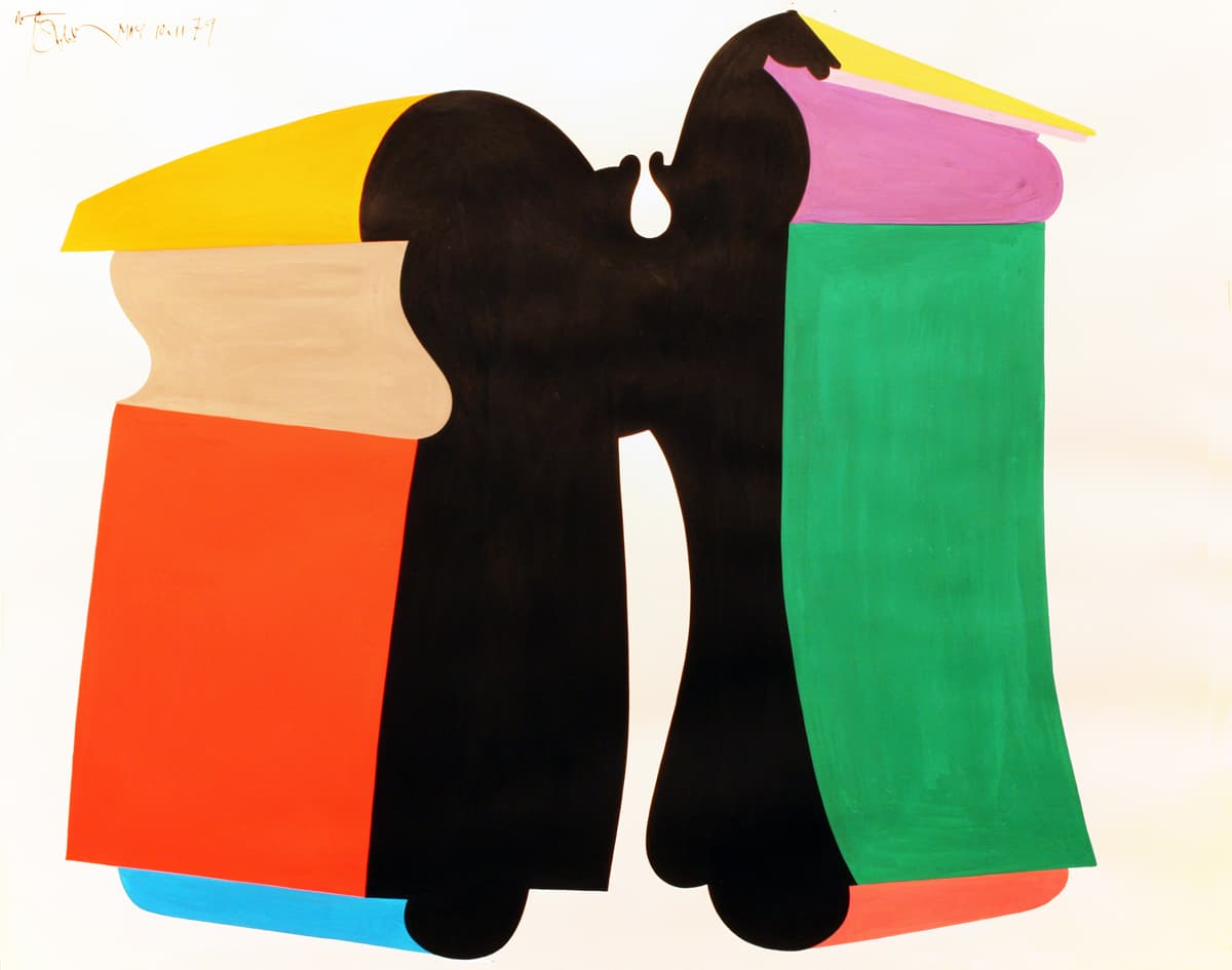 Action expressionism, Ontario artist, abstraction, Venice Bienanale, Toronto, Painters eleven, pink, blocky, cubism, SAP