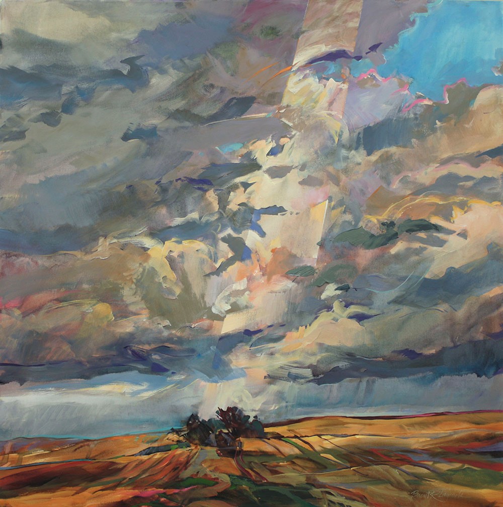 big sky, dramatic, heaven, lighting, painterly, landscape