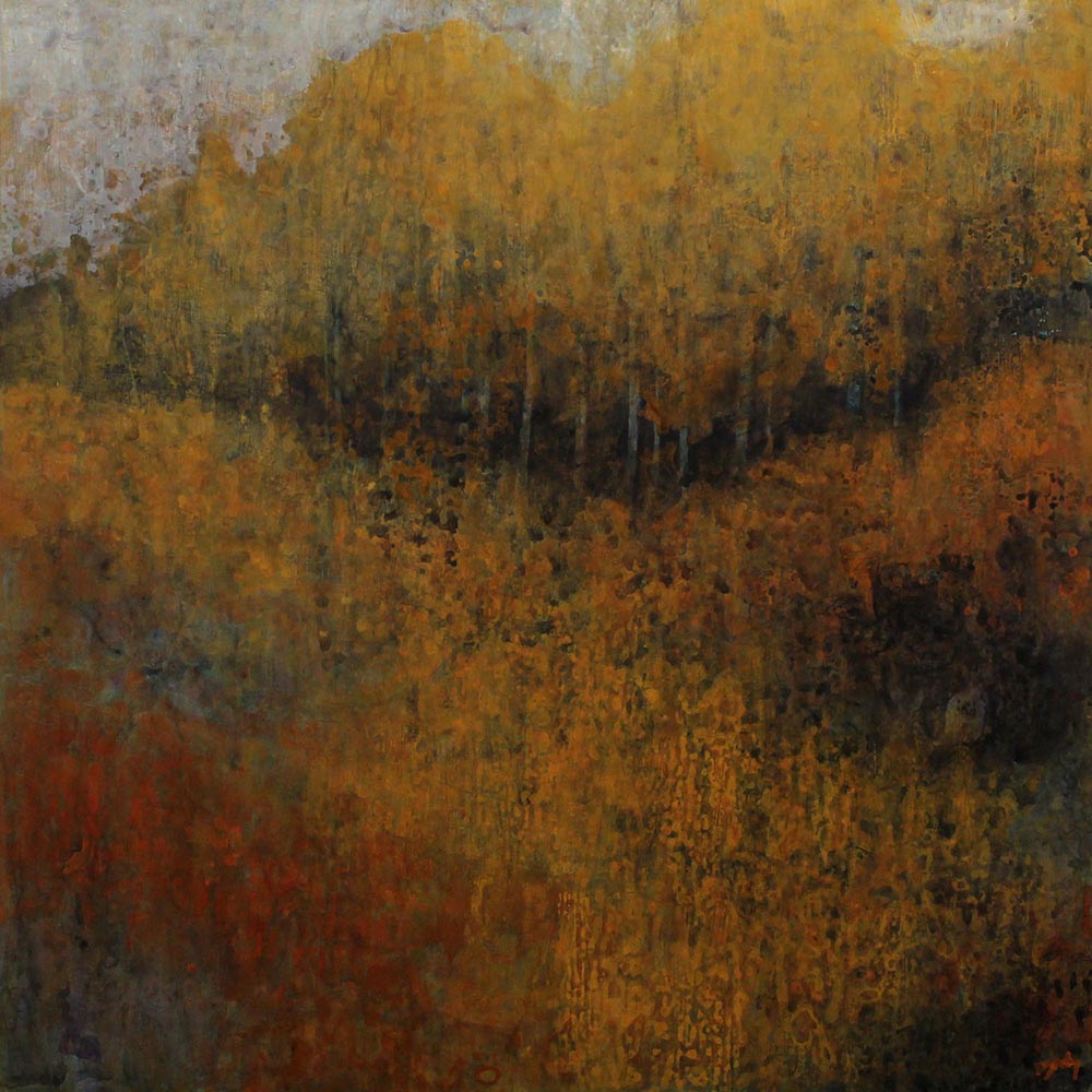 Canadian, fall, abstracted, layers, fall, earth, hillside, foothills, autumn,