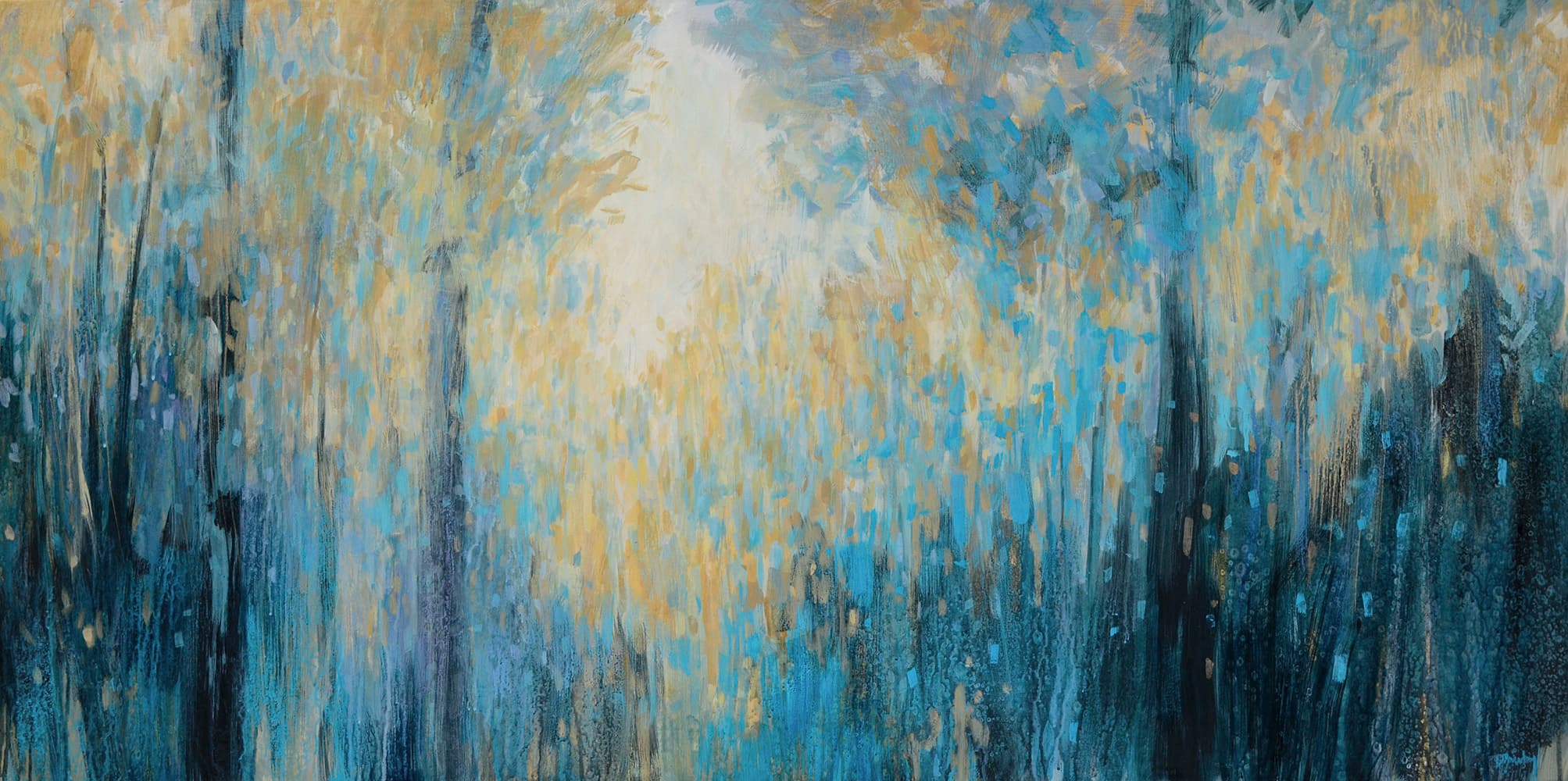 soft colours, off trail, old landscape, aspen, forest