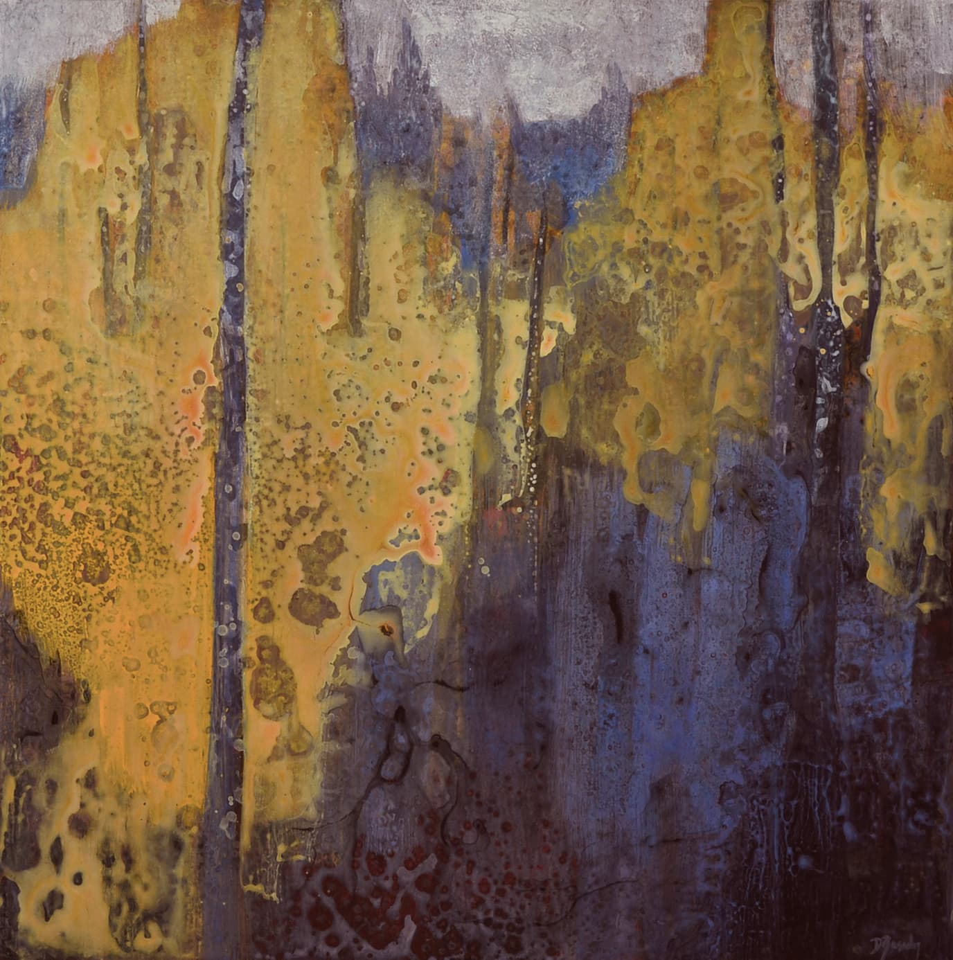 soft colours, off trail, old landscape, purple