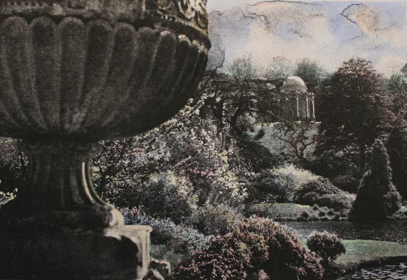 jennifer dickson, photography, etching, royal academy, England, Canadian art, vase, chalice