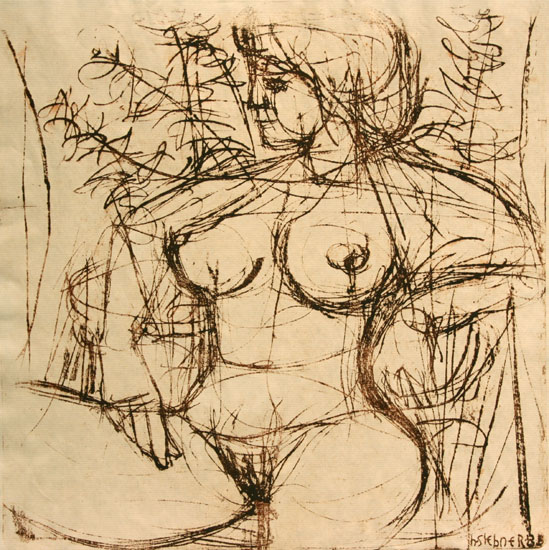 limner group, figurative, Greek mythology, myth, nude, City, travel, hand-colored, nude, life drawing, woman