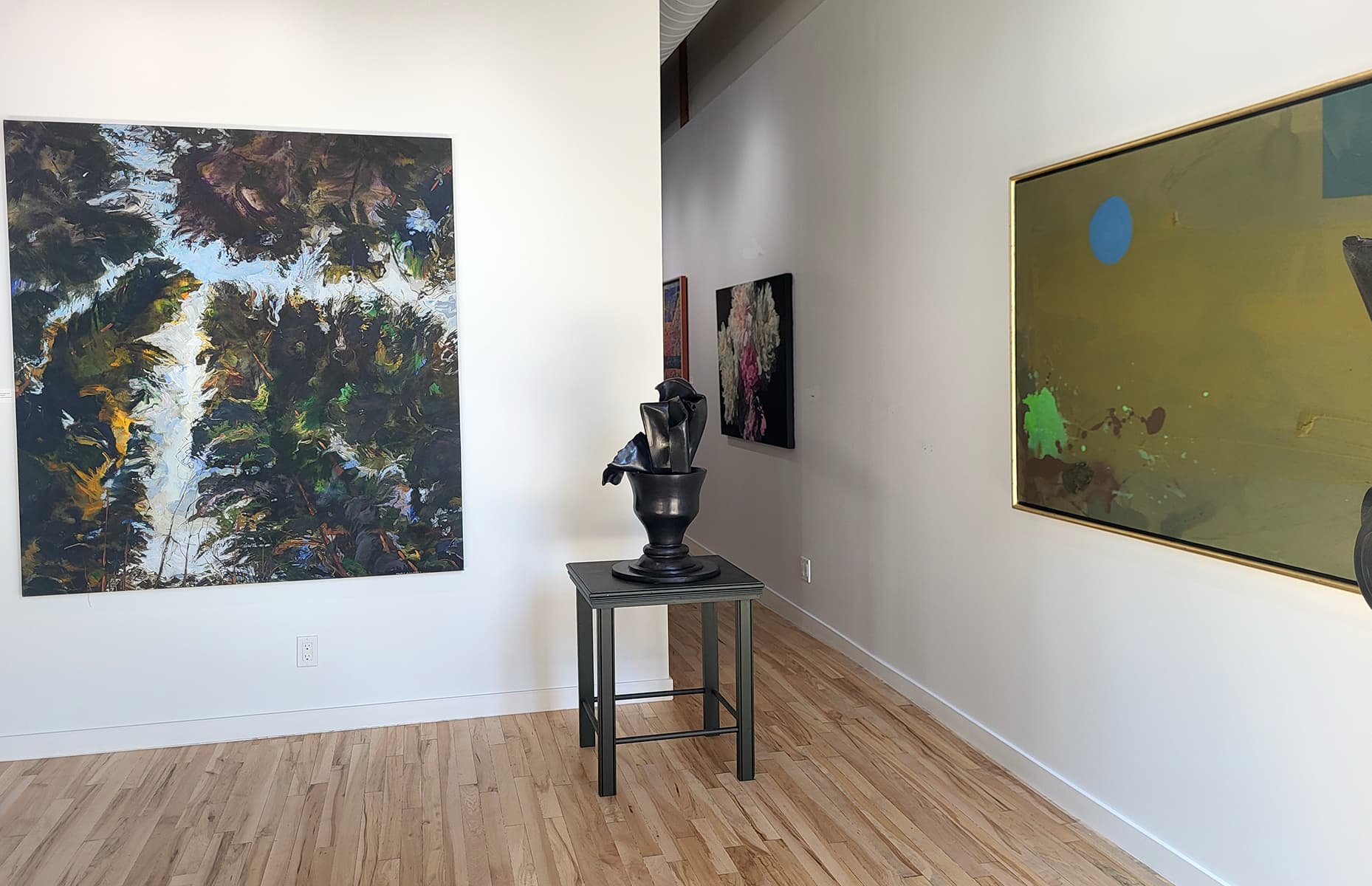 View 2 of Front Gallery space of Wallace Galleries in the beltline of Calgary
